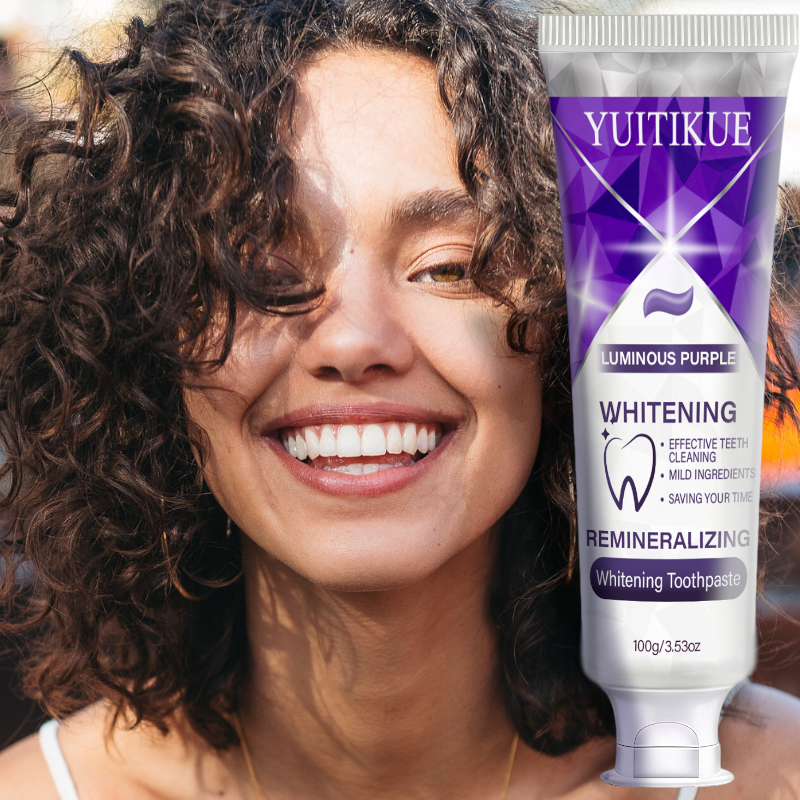 YUITIKUE Luminous Purple White - Remineralizing Toothpaste ulasan dan harga