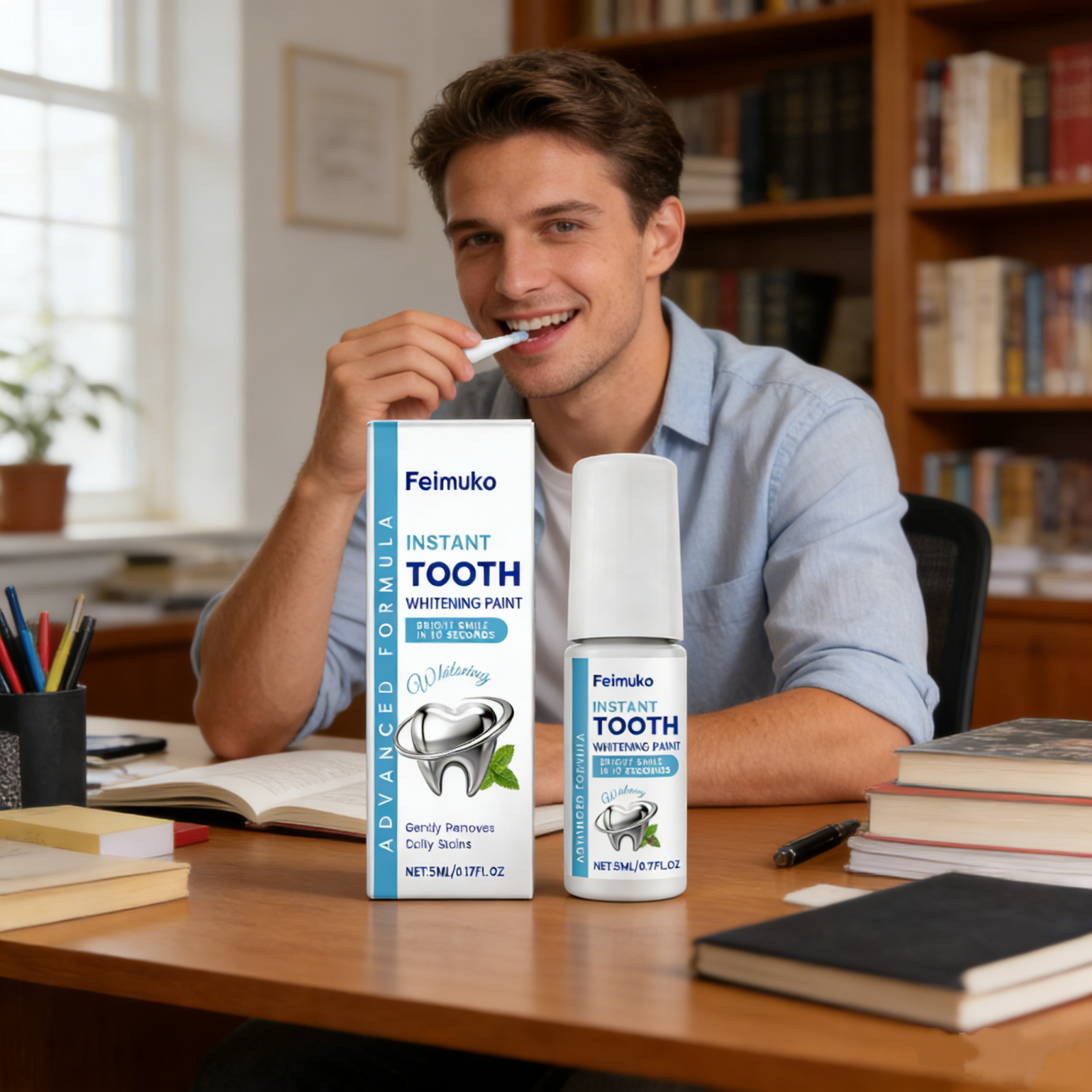 Instant Teeth Whitening Paint  - Teeth Whitening Fast ulasan dan harga