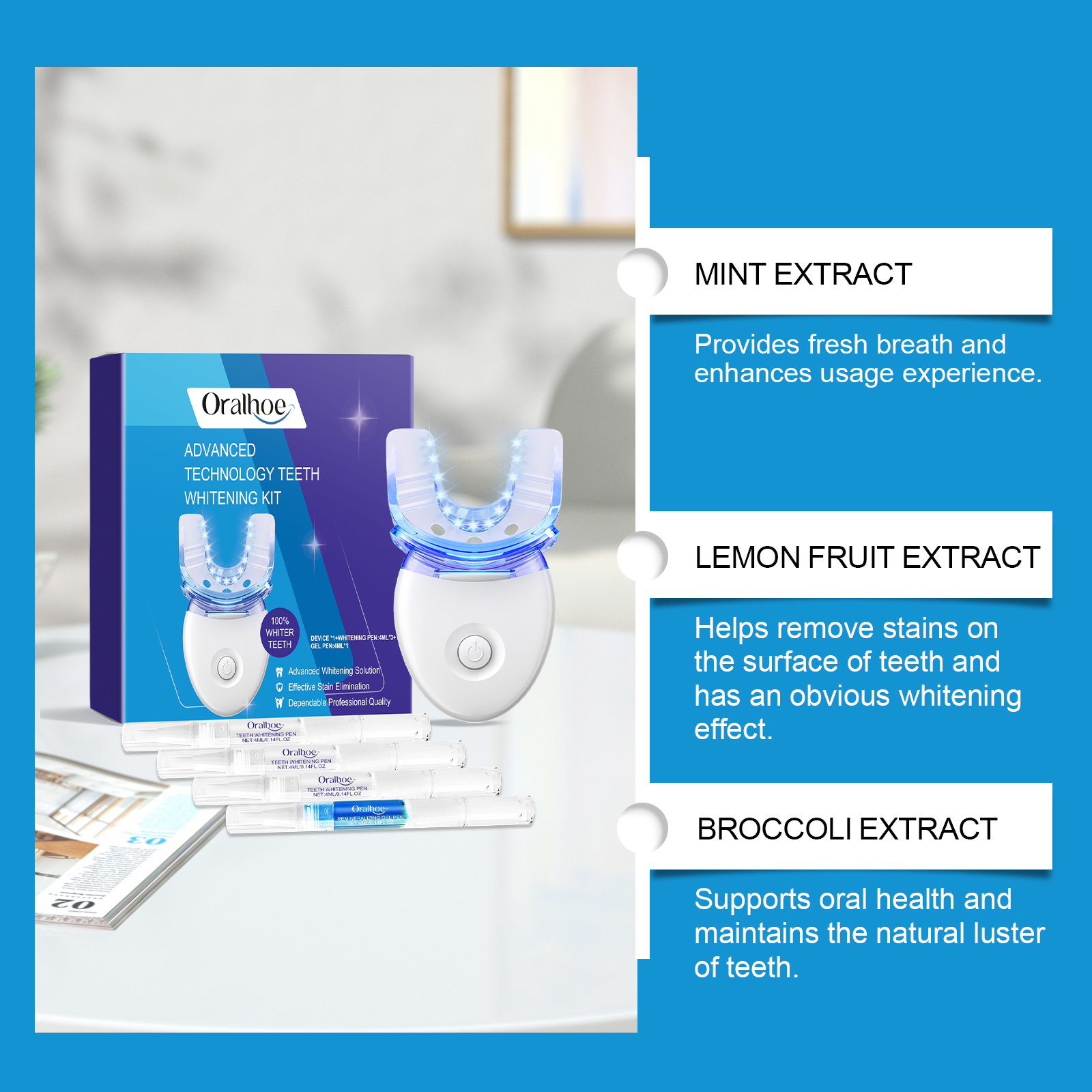 Professional Teeth Whitening L - Teeth Whitening Mouthwash ulasan dan harga