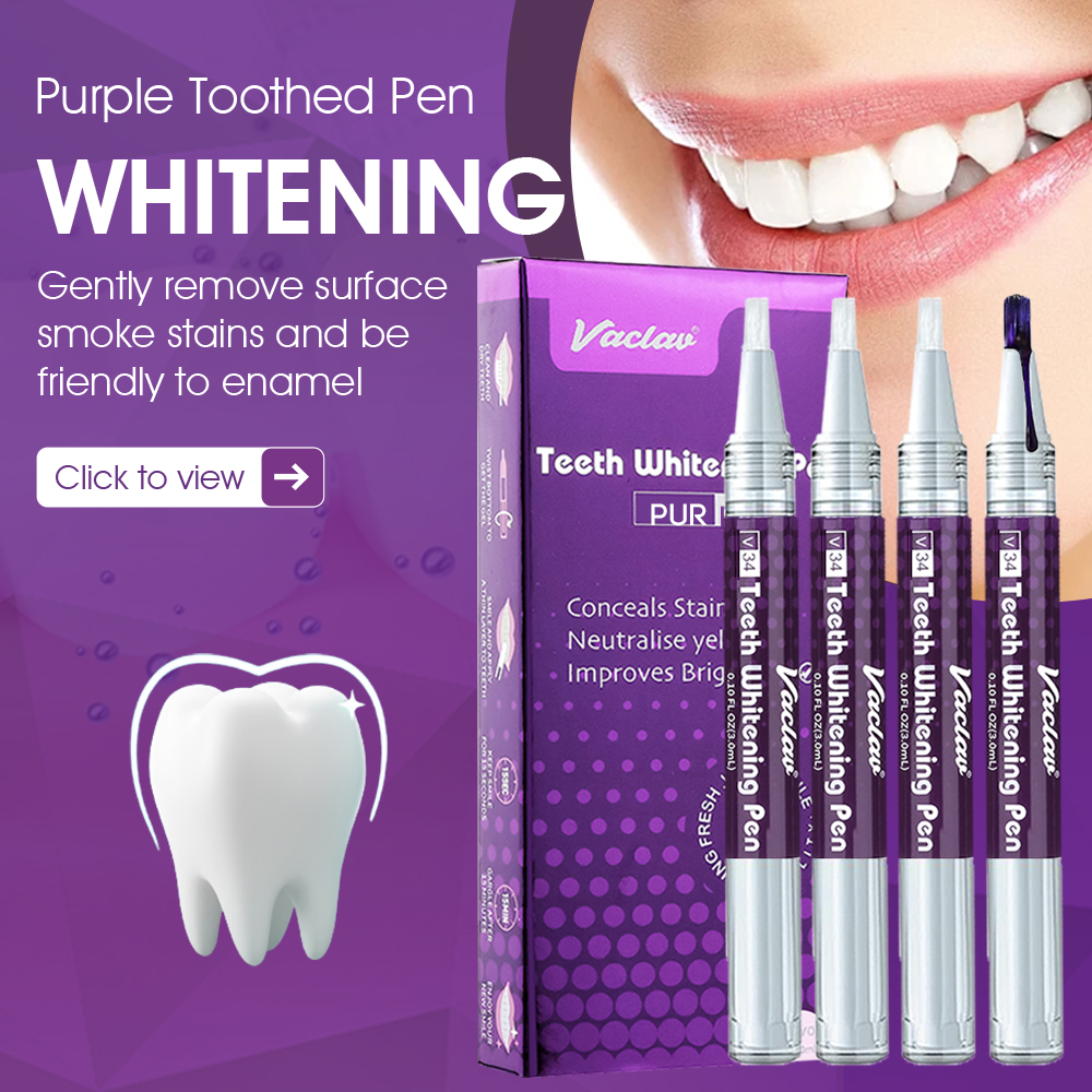 Vaclav V34 Purple teeth whiten - Teeth Whitening Fast ulasan dan harga