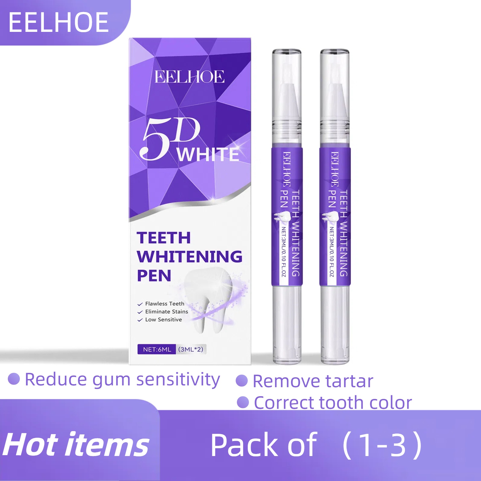 Teeth Whitening Pen Teeth Gel  - Teeth Whitening Serum ulasan dan harga